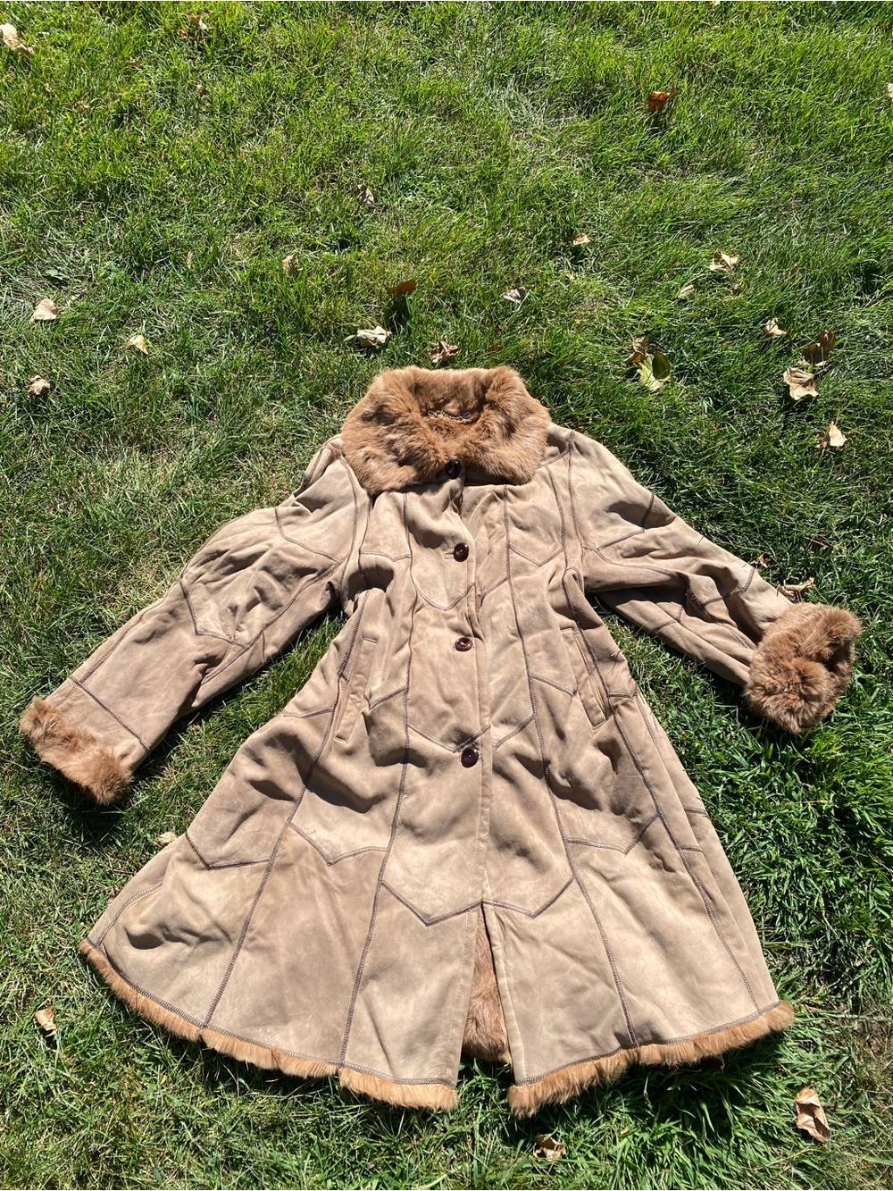 Stunning Vintage Italian Fur Coat